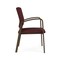 Lesro Newport Guest Chair Metal Frame, Bronze, RF Nebbiolo Upholstery NP1101 - alternate 2